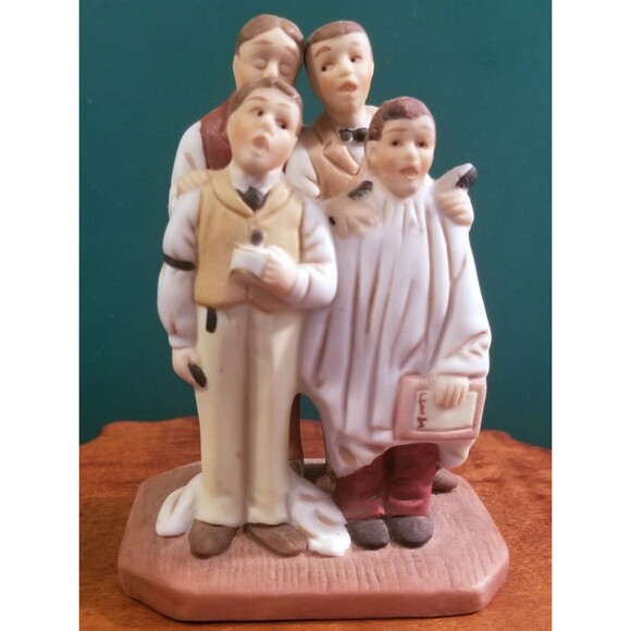 6 Vintage Norman Rockwell Porcelain Figurines Danbury Mint - Picture 6 of 13